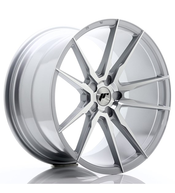 JR Wheels JR21 20x11 ET30-50 5H BLANK Silver Machined Face