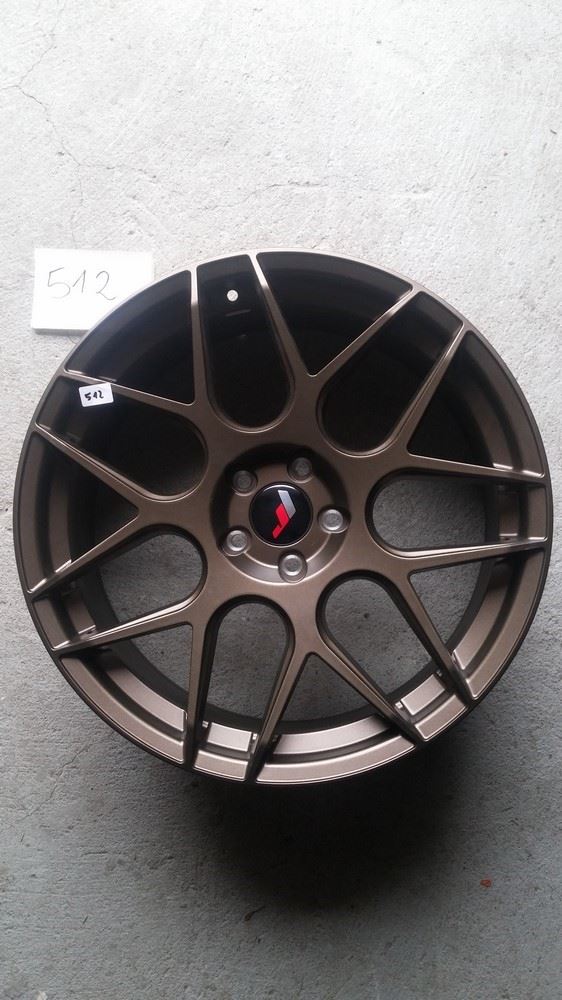 USED JR18 20x8,5 ET35-40 5H Blank Matt Br