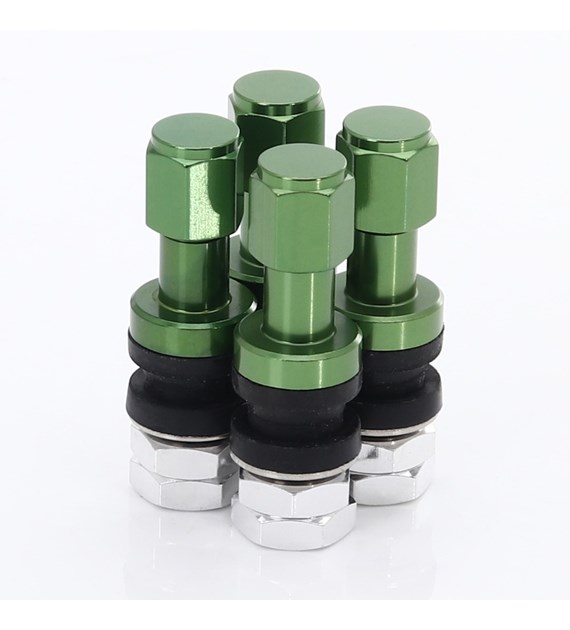 Set of Aluminum air valves JR v2 - GREEN