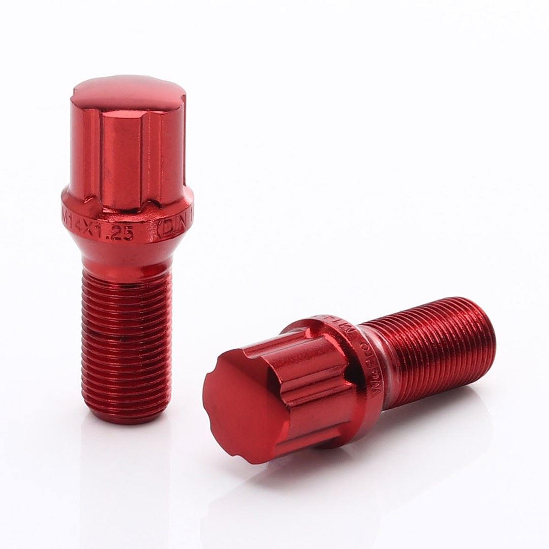 Japan Racing JB1 Bolts 14x1,25 Red