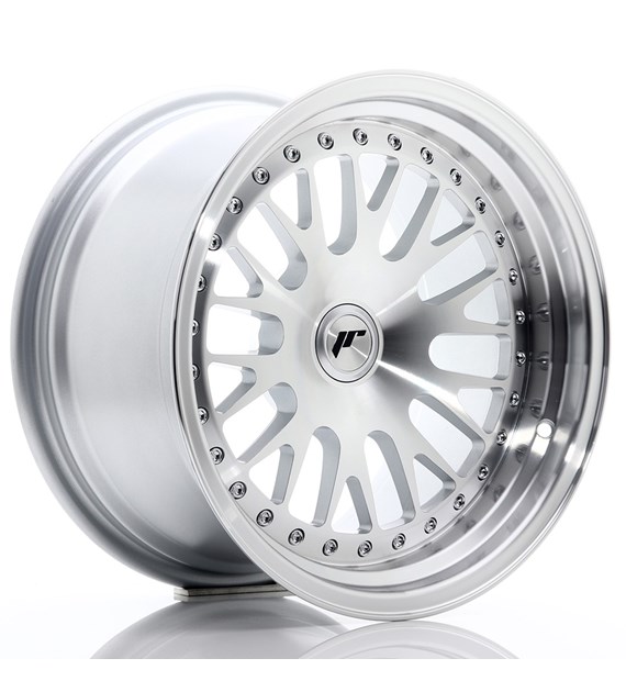 JR Wheels JR10 16x9 ET10-20 Blank Silver Machined Face