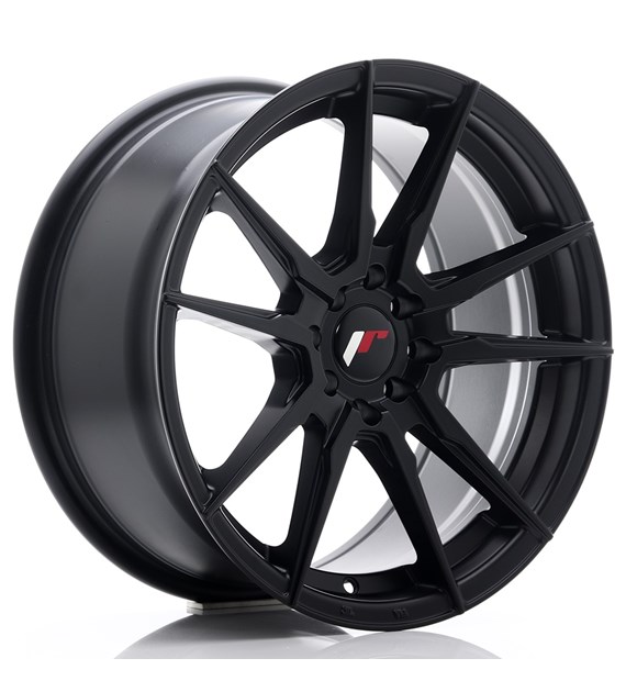 JR Wheels JR21 17x8 ET35 5x108/112 Matt Black