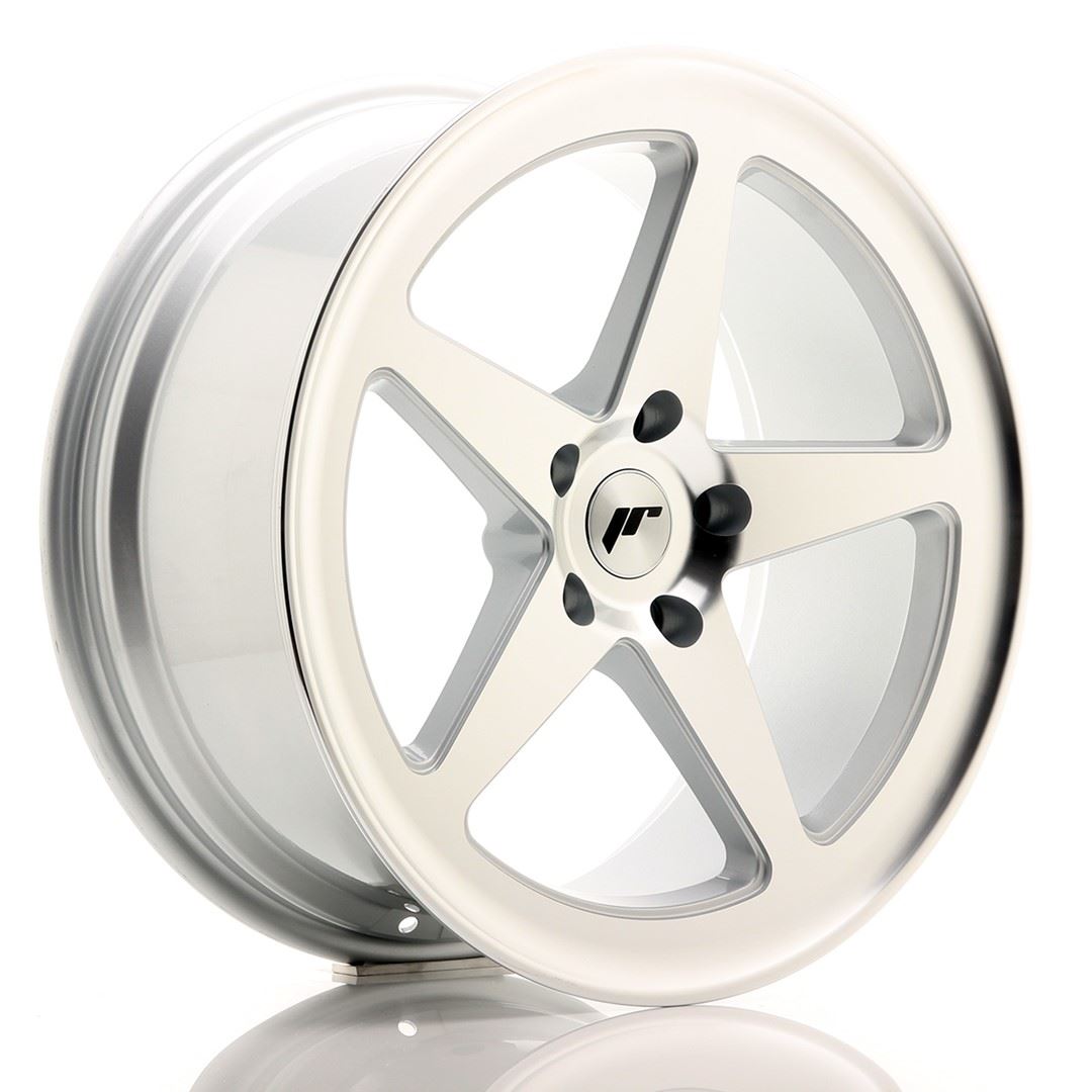 JR Wheels JR24 19x8,5 ET35 5x120 Silver Machined Face