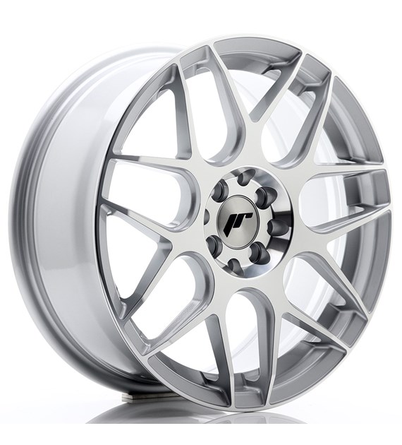 JR Wheels JR18 17x7 ET40 5x100/114 Silver Machined