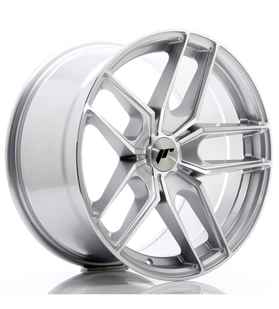 JR Wheels JR25 18x9,5 ET20-40 5H BLANK Silver Machined Face