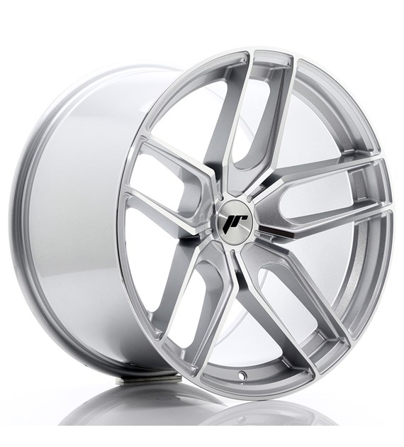 JR Wheels JR25 19x11 ET20-40 5H BLANK Silver Machined Face