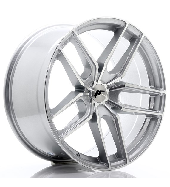 JR Wheels JR25 20x10 ET20-40 5H BLANK Silver Machined Face