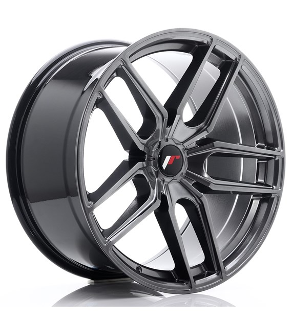 JR Wheels JR25 20x10 ET20-40 5H BLANK Hyper Black