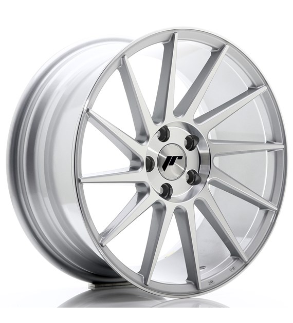 JR Wheels JR22 18x8,5 ET40 5x112 Silver Machined Face