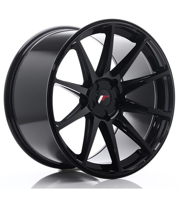 JR Wheels JR11 20x11 ET30-52 5H Blank Glossy Black