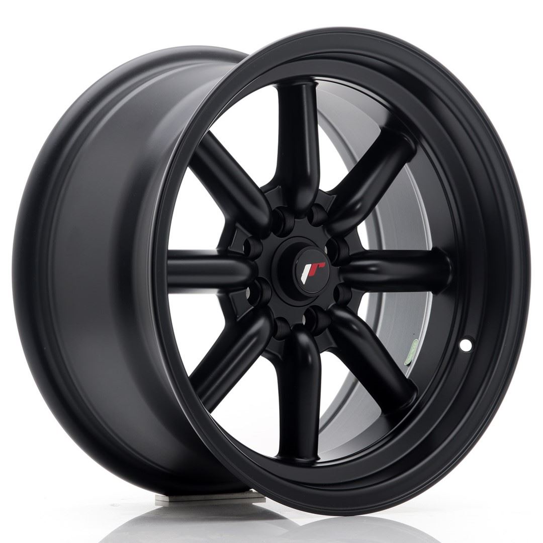 JR Wheels JR19 16x8 ET0 4x100/114 Matt Black