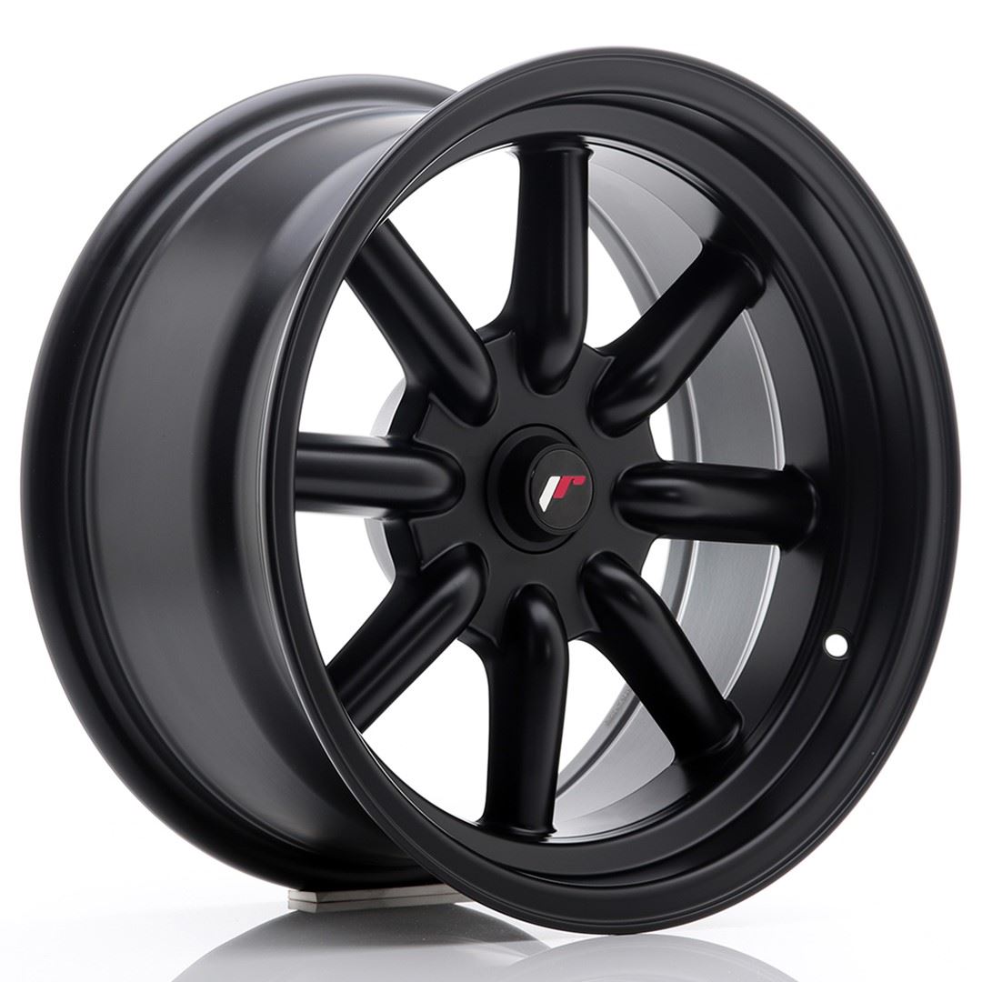 JR Wheels JR19 16x8 ET-20-0 BLANK Matt Black