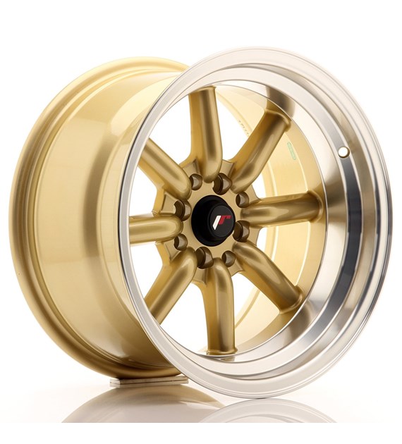 JR Wheels JR19 16x9 ET-15 4x100/114 Gold