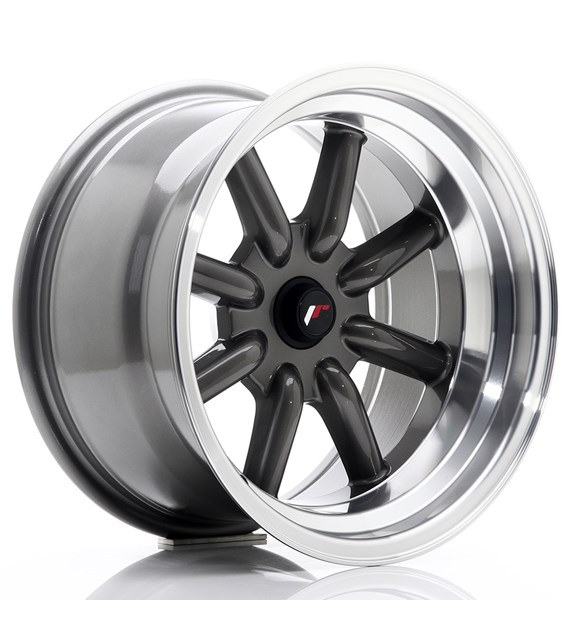 JR Wheels JR19 16x9 ET-25-(-15) BLANK Gun Metal