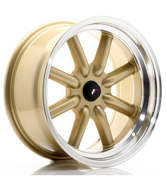 JR Wheels JR19 17x8 ET-20-0 BLANK Gold