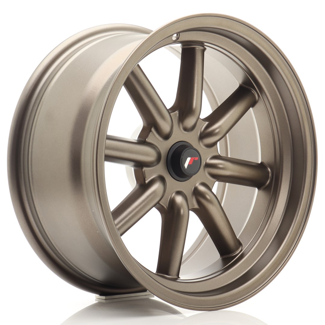 JR Wheels JR19 17x8 ET-20-0 BLANK Matt Bronze