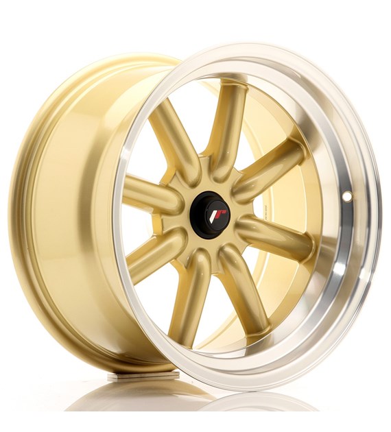 JR Wheels JR19 17x9 ET-25-(-10) BLANK Gold