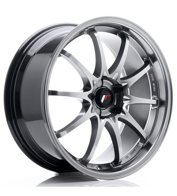 JR Wheels JR5 19x8.5 ET43 5H BLANK Hyper Black