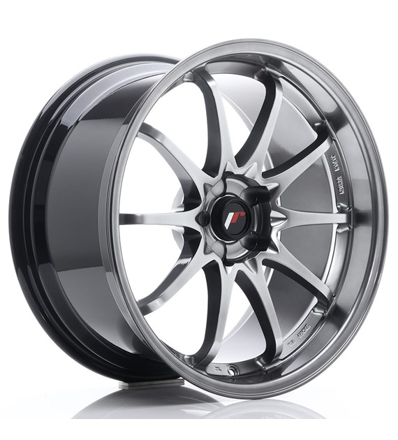 JR Wheels JR5 19x9.5 ET12-36 5H BLANK Hyper Black