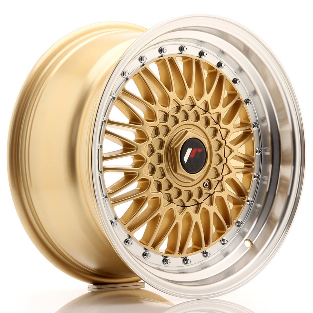 JR Wheels JR9 17x8,5 ET35 5x100/114 Gold w/Machined Lip