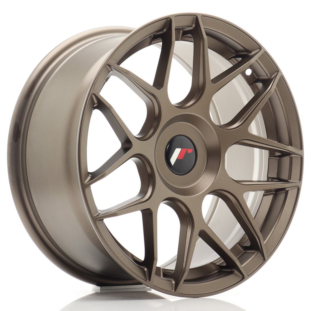 JR Wheels JR18 17x8 ET35 Blank Bronze