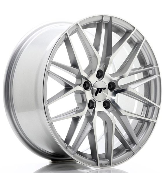 JR Wheels JR28 18x8,5 ET35 5x120 Silver Machined Face