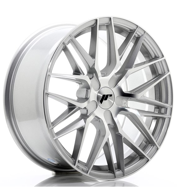 JR Wheels JR28 18x8,5 ET20-40 5H BLANK Silver Machined Face