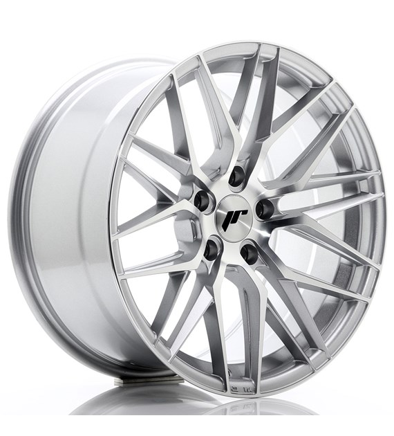 JR Wheels JR28 18x9,5 ET35 5x120 Silver Machined Face