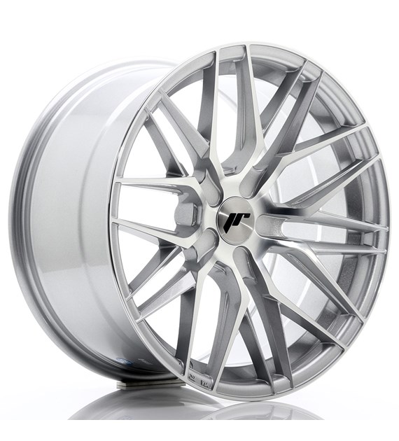 JR Wheels JR28 18x9,5 ET20-40 5H BLANK Silver Machined Face