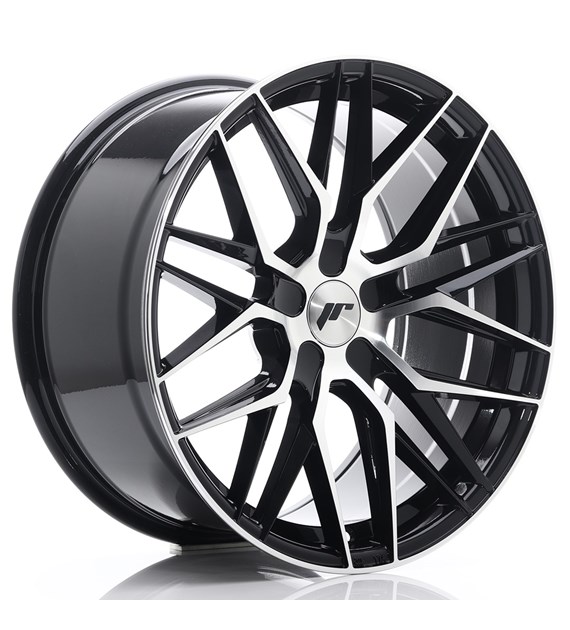 JR Wheels JR28 19x9,5 ET20-40 5H BLANK Gloss Black Machined Face