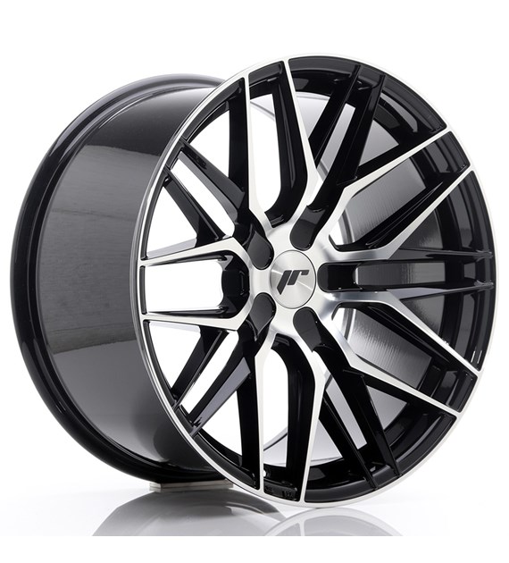 JR Wheels JR28 19x10,5 ET20-40 5H BLANK Gloss Black Machined Face