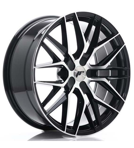 JR Wheels JR28 20x8,5 ET20-40 5H BLANK Gloss Black Machined Face