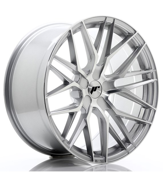 JR Wheels JR28 20x10 ET20-40 5H BLANK Silver Machined Face