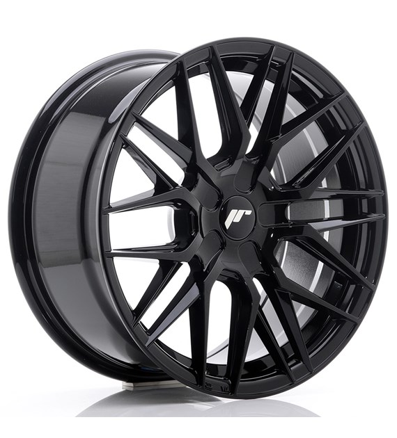 JR Wheels JR28 17x8 ET25-40 BLANK Gloss Black