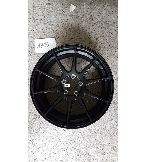 USED JR11 17x8,25 ET35 Blank Matt Blck