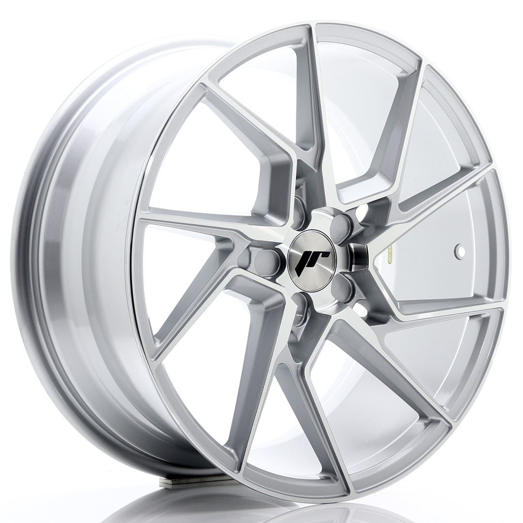 JR Wheels JR33 19x8,5 ET20-48 5H BLANK Silver Machined Face