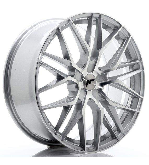 JR Wheels JR28 21x9 ET15-45 5H BLANK Silver Machined Face