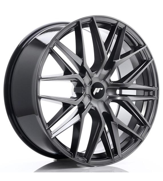 JR Wheels JR28 22x9 ET30-45 5H BLANK Hyper Black