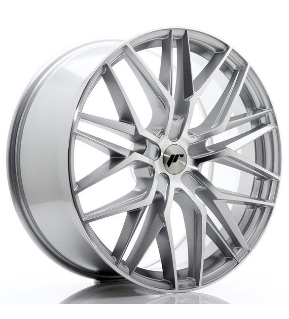 JR Wheels JR28 22x9 ET30-45 5H BLANK Silver Machined Face