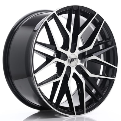 JR Wheels JR28 22x10,5 ET15-50 5H BLANK Gloss Black Machined Face