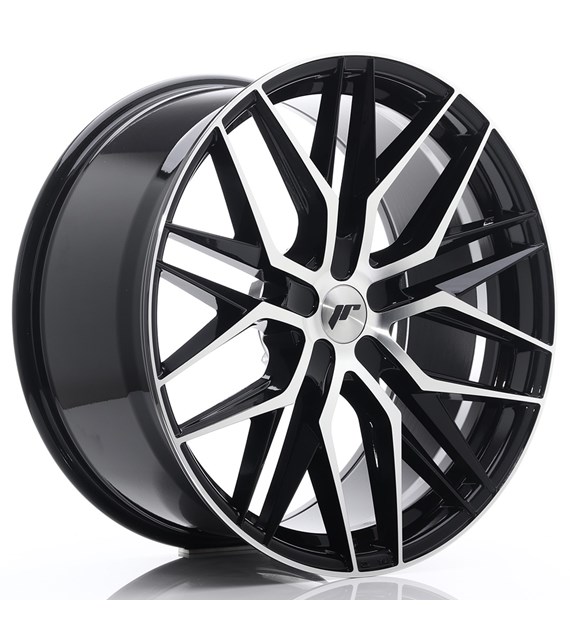 JR Wheels JR28 22x10,5 ET15-50 5H BLANK Gloss Black Machined Face