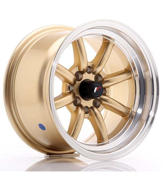 JR Wheels JR19 14x8 ET-13 4x100/114 Gold