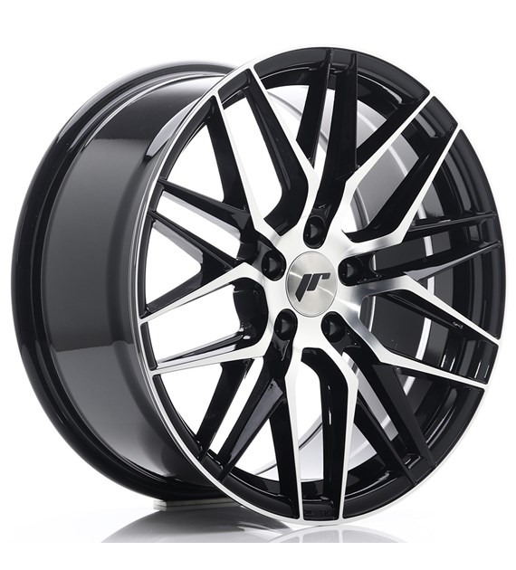 JR Wheels JR28 18x8,5 ET40 5x112 Gloss Black Machined Face