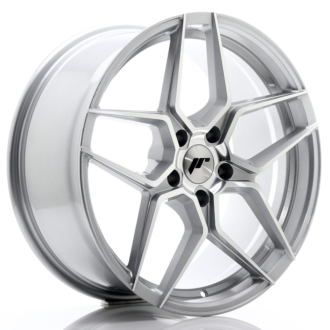 JR Wheels JR34 19x8,5 ET35 5x120 Silver Machined Face