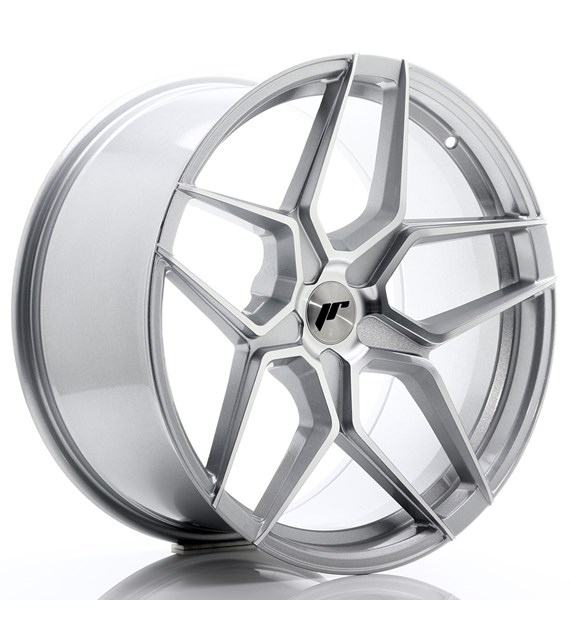 JR Wheels JR34 20x10 ET20-40 5H BLANK Silver Machined Face