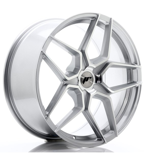 JR Wheels JR34 20x9 ET20-40 5H BLANK Silver Machined Face