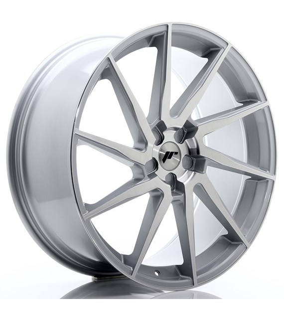 JR Wheels JR36 23x10 ET30-55 5H BLANK Silver Brushed Face