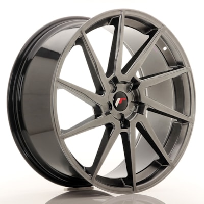 JR Wheels JR36 23x10 ET30-55 5H BLANK Hyper Black