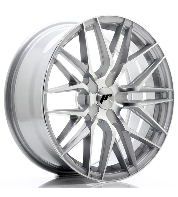 JR Wheels JR28 18x7,5 ET20-40 BLANK Silver Machined Face