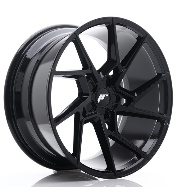 JR Wheels JR33 20x10 ET20-40 5H BLANK Gloss Black